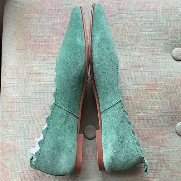 🆕NWT Anthropologie Klub Nico Naomi Scalloped Flat - Picture 9 of 16